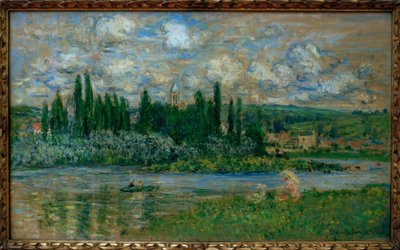 Vue de Vetheuil（Vetheuil sur Seineからの眺め） 作： Claude Monet