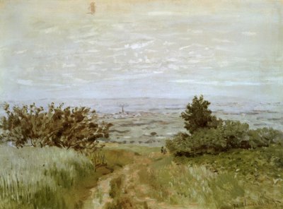 アルジャントゥイユの平野の眺め 作： Claude Monet