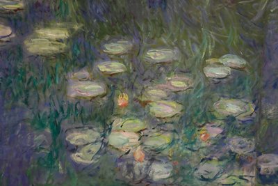 睡蓮（キャンバスに油彩） 作： Claude Monet