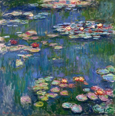 睡蓮、1916 作： Claude Monet