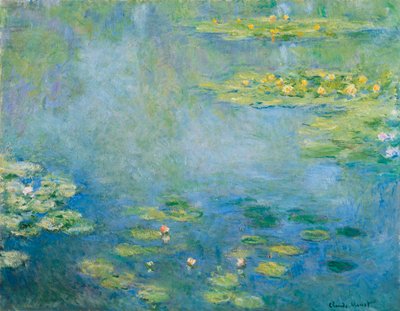 睡蓮c。 1906 作： Claude Monet