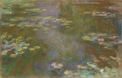 スイレンの池 作： Claude Monet
