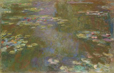 スイレン池、191719。 作： Claude Monet