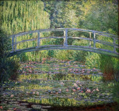 睡蓮の池、緑のハーモニー 作： Claude Monet