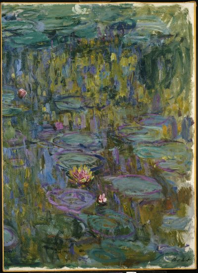 スイレン 作： Claude Monet