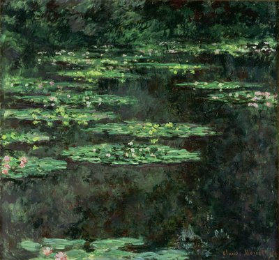 スイレン 作： Claude Monet