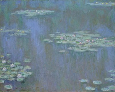 「スイレン」、1905 作： Claude Monet