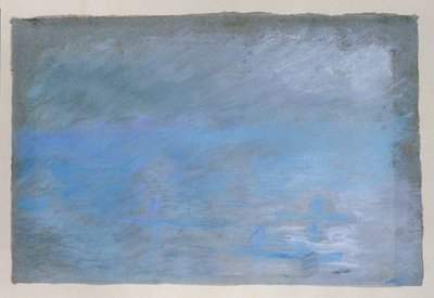 霧の中のウォータールー橋、1901 作： Claude Monet