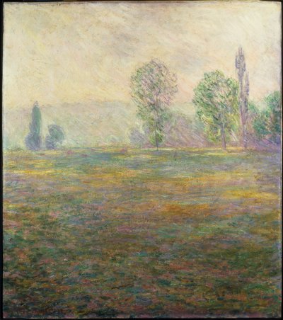 ジヴェルニーの牧草地 作： Claude Monet