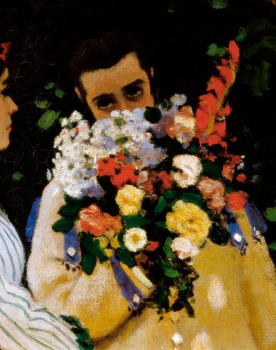 庭の女たち」詳細 作： Claude Monet