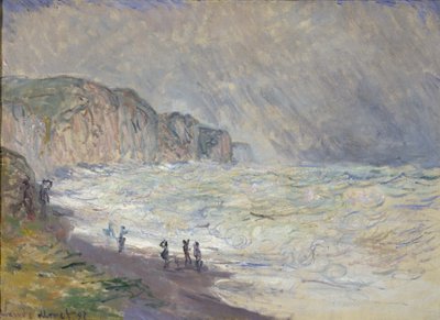 プールビルの重海 作： Claude Monet