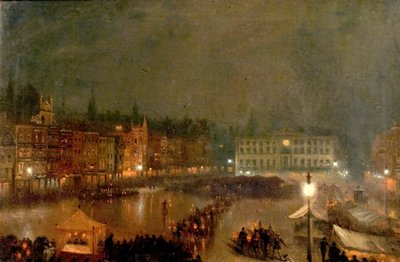 ロビンフッドライフルのトーチライトタトゥー、ノッティンガムマーケットプレイス、1896年 作： Claude T. Stanfield Moore
