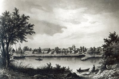 バルディビア、H。ワンダーバーチによって彫刻された「チリの歴史」から、1836 作： Claudio Gay