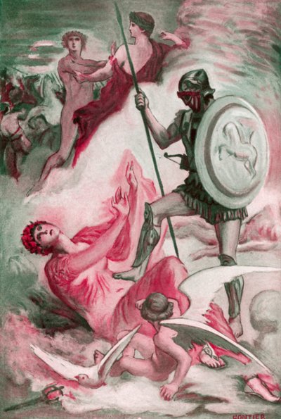 ホーマーによるイリアスのイラスト 作： Clement Goutier