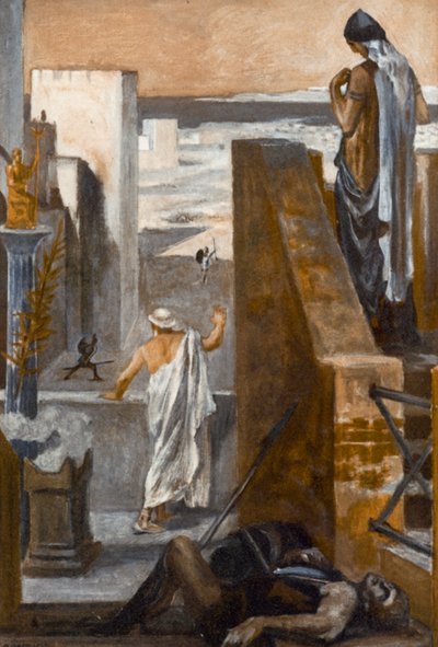 ホーマーによるイリアスのイラスト 作： Clement Goutier
