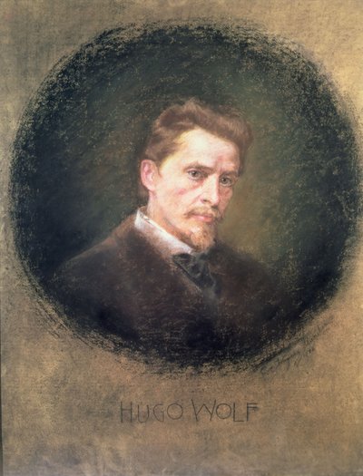 ヒューゴウルフ（1860-1903）、1902（パステル） 作： Clementine Wagner