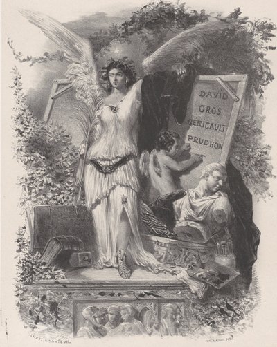 現代アーティスト、カリフォルニア州。 1847年。 作： Célestin Nanteuil