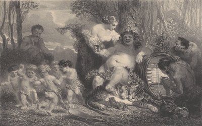 中毒、1858年。 作： Célestin Nanteuil
