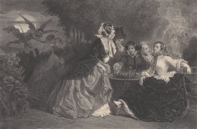 悪魔の娘、生き物、ca。 1848-62。 作： Célestin Nanteuil