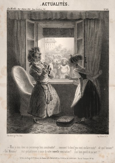 ニュース：---ですから、私は1841年という非常に重要な人物です。 作： Clémente Pruche
