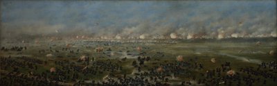 Curupaytíのアルゼンチンの3番目のコラムの攻撃 作： Candido Lopez
