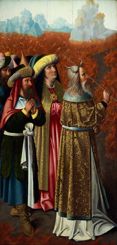 Colijn de Coter (1480-circa 1525) 作のモーセが紅海の海を分ける 作： Colijn de Coter