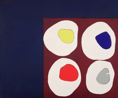 Allsorts、1998（キャンバスにアクリル） 作： Colin Booth