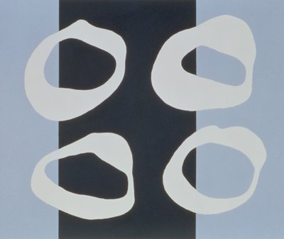 Blue Ground IV、1998（キャンバスにアクリル） 作： Colin Booth