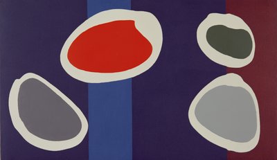 Go Discs、1999（キャンバスにアクリル）（146091とペア） 作： Colin Booth