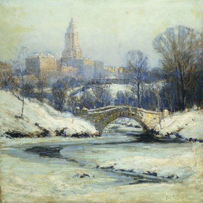 中央公園 作： Colin Campbell Cooper