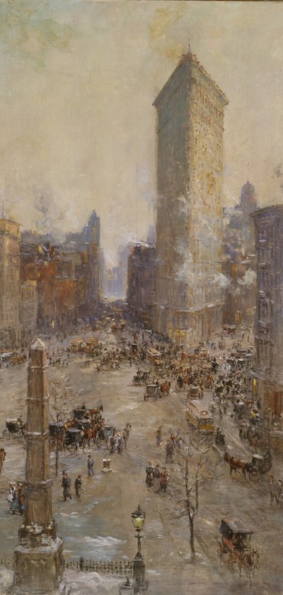 フラットアイアンビルディング 作： Colin Campbell Cooper