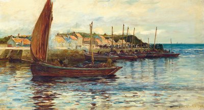 1892年のオーバン港での輸送 作： Colin Hunter