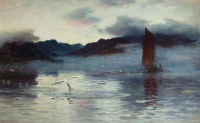 ニシンの兆候、1899年 作： Colin Hunter