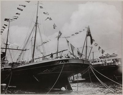 S.S.「アンブリア」、キュナード・ライン 作： Company Byron