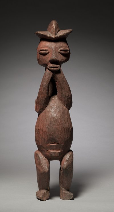 男性の姿、1800年代半ばから後半 作： Congolese School