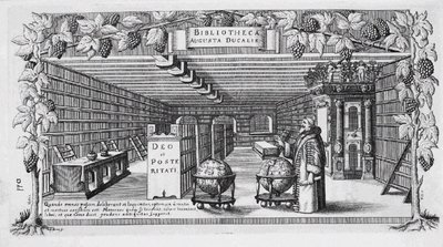 アウグスト・フォン・ブランズウィック・リューネブルクの書斎にて（1650年 作： Conrad Buno