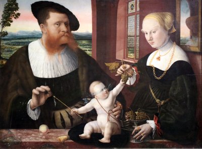 ユスティニアヌス・フォン・ホルツハウゼンとその妻アンナ（旧姓フュルステンベルク）の二重像 作： コンラッド・フェイバー・フォン・クロイツナッハ