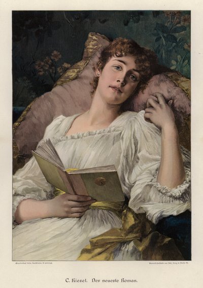 最新の小説（彩色されたエングレービング 作： Conrad Kiesel