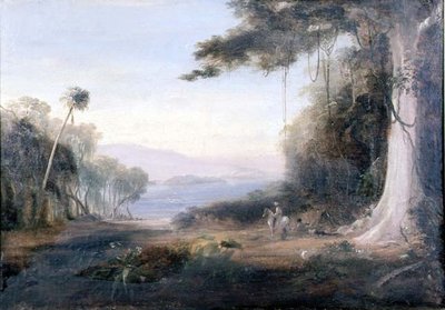 イリワラ湖の風景 作： Conrad Martens