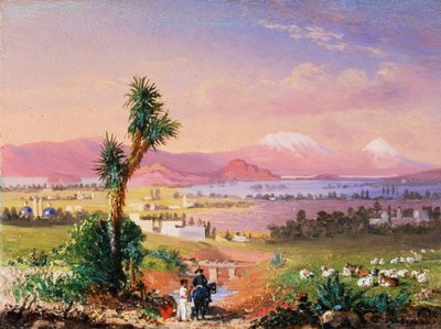 メキシコシティの風景 作： Conrad Wise Chapman