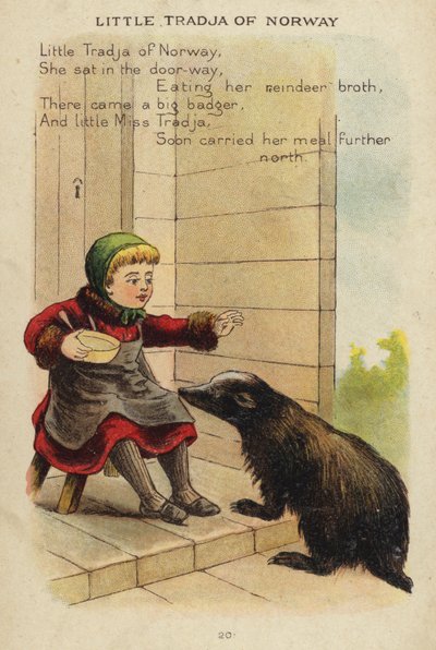 童謡の話ノルウェーの小さなトラジャ（クロモリソウ 作： Constance Haslewood