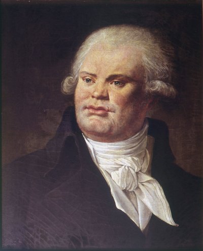 ジョルジュ・ジャック・ダントンの肖像1759-1794、1792 作： Constance Marie Charpentier