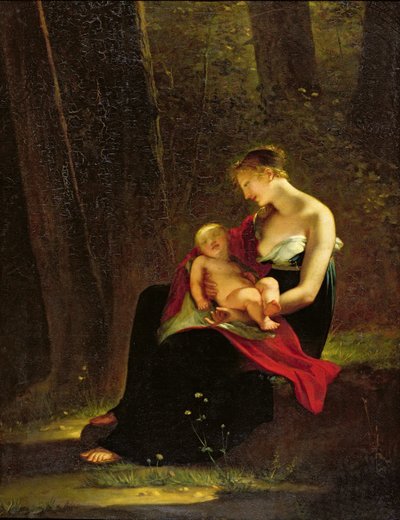 幸せな母 作： Constance Marie Mayer Lamartiniere