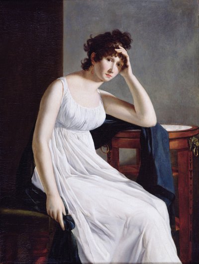 自画像、1800年代 作： Constance Mayer