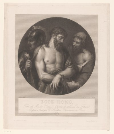 エクチェ・ホモ Ecce Homo (オブジェクトのタイトル) 作： Constant Louis Antoine Lorichon
