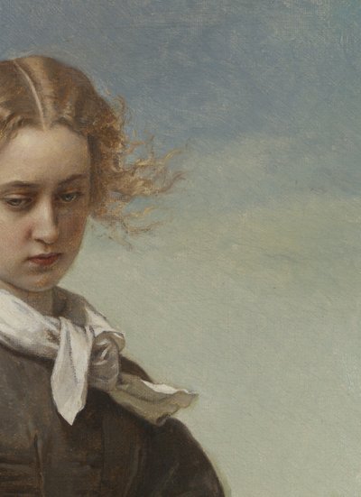 愛の憂鬱、1866 作： Constant Mayer