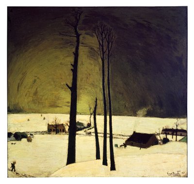 冬の風景 作： Constant Permeke