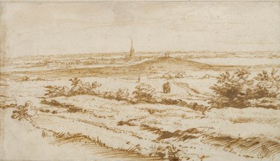 アッペルドールン近郊の風景、1680年 作： Constantijn Huygens