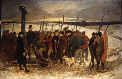 農民の戦争 作： Constantin Emile Meunier
