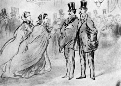 議会、19世紀、1930年。 作： Constantin Guys